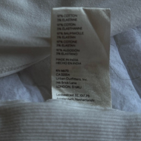 Free People Daisy Chain Cuffed Long Sleeve Top in Ivory sz. XS - Picture 10 of 12